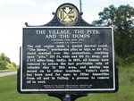 The Village The Pits and The Dumps Marker (Reverse) Amsterdam, GA by George Lansing Taylor Jr.