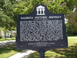 Valencia Historic District Marker, Rockledge, FL by George Lansing Taylor Jr.