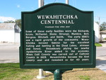 Wewahitchka Centennial Marker (Reverse), FL