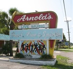 Arnold's Cocktail Lounge Sign, St. Augustine, FL