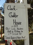 Clark-Chalker House Sign, Middleburg, FL by George Lansing Taylor Jr.