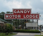 Gandy Motor Lodge neon sign Perry, FL by George Lansing Taylor Jr.