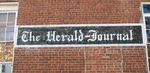 Herald-Journal sign Greensboro, GA by George Lansing Taylor Jr.