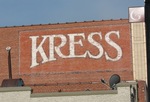 Kress sign Gastonia, NC by George Lansing Taylor Jr.