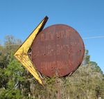 Little Hickory Bar-B-Que sign 1 Madison, FL by George Lansing Taylor Jr.