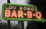 Lou Bono Bar-B-Q neon sign Jacksonville, FL