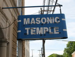 Masonic Temple neon sign Gastonia, NC by George Lansing Taylor Jr.