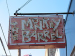 Monkey Barrel neon sign Gainesville, GA by George Lansing Taylor Jr.