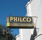 Former Philco neon sign Albany, GA by George Lansing Taylor Jr.