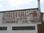 Former Pontiac Sales Service sign Gainesville, FL by George Lansing Taylor Jr.