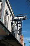 Royal Cafe neon sign 2 Quitman, GA by George Lansing Taylor Jr.