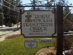 Rumple Memorial Presbyterian Church sign Blowing Rock, NC by George Lansing Taylor Jr.