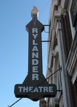 Rylander Theatre neon sign Americus, GA