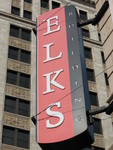 Elks Building sign Jacksonville, FL by George Lansing Taylor Jr.
