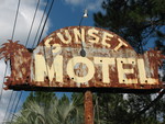 Former Sunset Motel neon sign 2 Callahan, FL by George Lansing Taylor Jr.