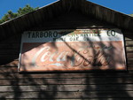 Tarboro Mercantile sign White Oak, GA