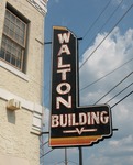 Walton Building neon sign Macon, GA