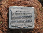 Artesian well historical marker Camilla, GA