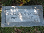 Benjamin B. Blackwell gravestone Archer, FL by George Lansing Taylor Jr.
