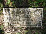 John Brown Stormes gravestone Jacksonville, FL by George Lansing Taylor Jr.