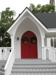 Episcopal Church of the Good Shepherd sanctuary entrance Maitland, FL by George Lansing Taylor Jr.