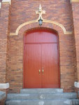 First Presbyterian church door Moultrie, GA by George Lansing Taylor Jr.