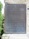 First Presbyterian Church sign Eustis, FL