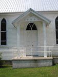 Grace United Methodist Church doorway 1 Lawtey, FL by George Lansing Taylor Jr.
