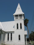 Grace United Methodist church steeple Lawtey, FL