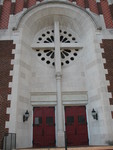 Former First Baptist Church doorway Gastonia, NC by George Lansing Taylor Jr.