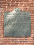 Masonic Temple Plaque, Milledgeville GA by George Lansing Taylor Jr.