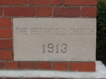 Emanuel United Church of Christ cornerstone Lincolnton, NC by George Lansing Taylor Jr.