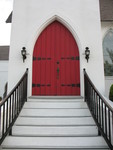 St. Paul's Episcopal Church doorway Quincy, FL by George Lansing Taylor Jr.