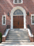 Former Trinity Methodist Episcopal Church doorway Jacksonville, FL