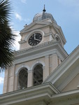 Lafayette County Courthouse clock tower 2 Mayo, FL