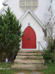 St James Episcopal Door Poquetanuck CT by George Lansing Taylor Jr