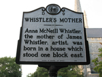 Whistler's Mother Marker Wilmington NC by George Lansing Taylor