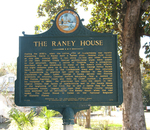 Raney House Marker Apalachicola FL by George Lansing Taylor Jr