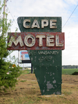 Cape Motel Ghost Neon Capeville VA by George Lansing Taylor, Jr.