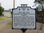 Delaplane Marker Delaplane, VA by George Lansing Taylor, Jr.