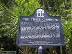 The Three Chimneys Marker (Dept of State), Ormond Beach, FL by George Lansing Taylor, Jr.