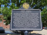 City Hall Marker (Reverse), Auburn, AL by George Lansing Taylor, Jr.