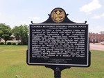 Columbia Methodist Episcopal Church South Marker (Obverse), Columbia, AL by George Lansing Taylor, Jr.