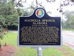 Magnolia Springs Alabama Marker (Reverse) by George Lansing Taylor, Jr.