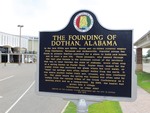 The Founding of Dothan Alabama Marker (Obverse)