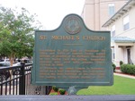 St. Michael's Church Marker, Pensacola, FL by George Lansing Taylor, Jr.