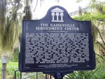 The Gainesville Servicemen's Center Marker, Gainesville, FL by George Lansing Taylor, Jr.