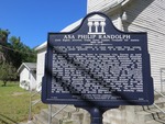 Asa Philip Randolph Marker, Crescent City, FL by George Lansing Taylor, Jr.