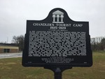 Chandler's Tourist Camp Historic Marker, Tallahassee, FL by George Lansing Taylor, Jr.