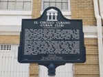El Circulo Cubana Marker, Tampa, FL by George Lansing Taylor, j